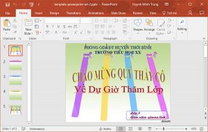 template powerpoint art 2