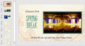 Template powerpoint album photo