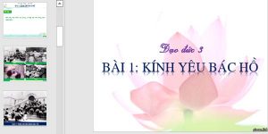 Bài giảng powerpoint đạo đức lớp 3 bài 1