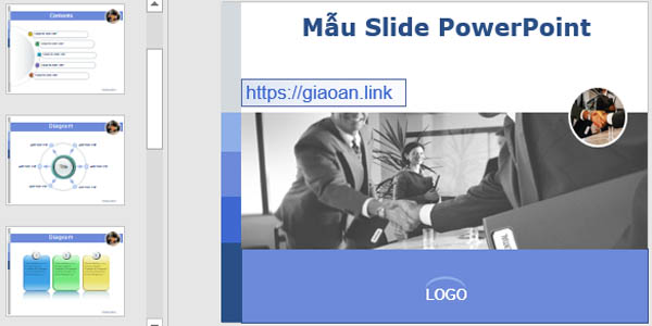 Mẫu powerpoint đẹp mẫu 1