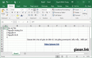 Chọn vùng print trên excel
