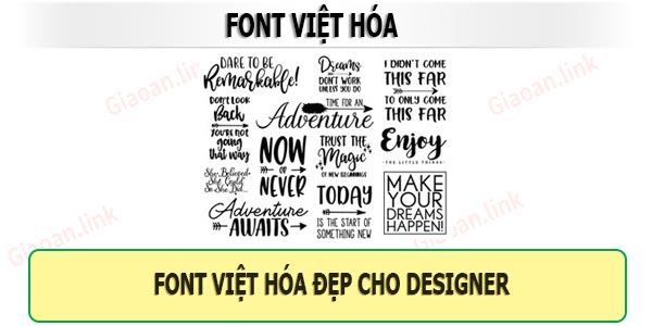 Font việt hóa designer: Việt hóa font chữ là một công việc quan trọng đối với những người làm thiết kế. Nếu bạn đang tìm kiếm các font chữ Việt hóa đẹp mắt để tạo ra thiết kế chuyên nghiệp của mình, hãy đón xem hình ảnh liên quan đến từ khóa này.