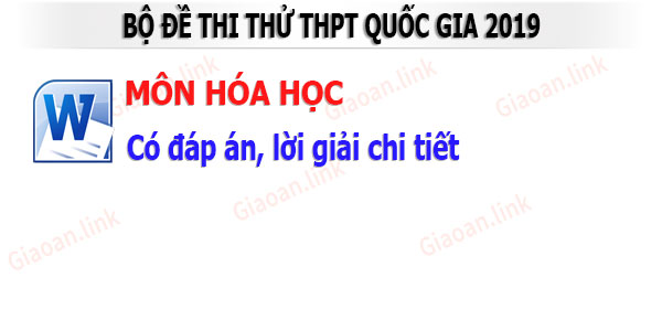 bộ đề thi thpt quốc gia môn hóa có đáp án chi tiết