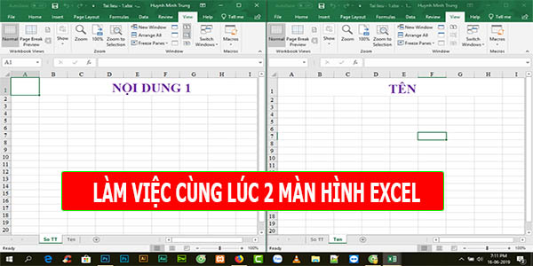 học excel