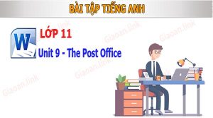 bài tập tiếng anh 11 unit 9
