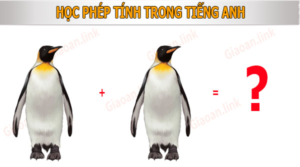 phép Toán trong tiếng anh