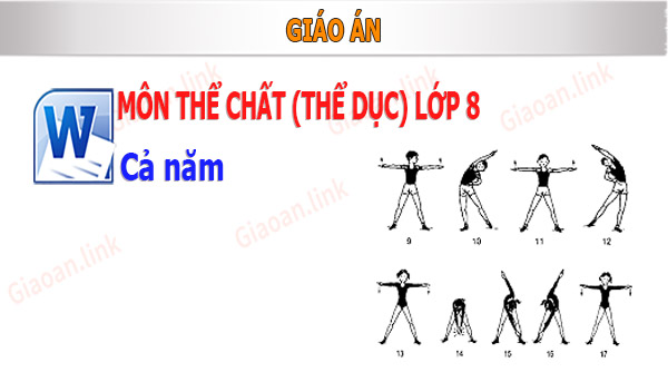 Giáo án thể dục lớp 8 cả năm