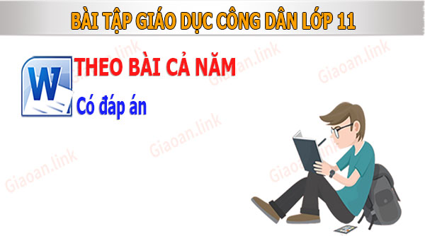 Bài tập giáo dục công dân lớp 11