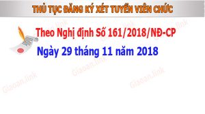 thủ tục đăng ký thi viên chức