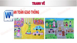 ve tranh an toàn giao thông