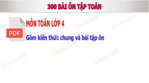300 bài ôn tập toán lớp 4