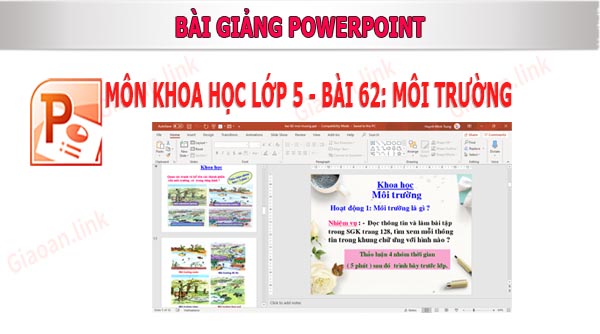 bai giang powerpoint khoa hoc lop 5 bai moi trương