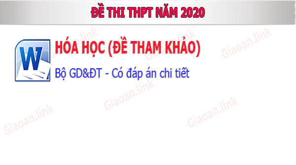 đề thi thpt nam 2020 mon hao hoc tk