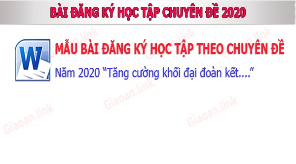 ban dang ky hoc theo chuyen de 2020