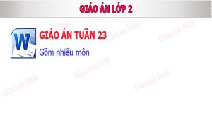 giao an lop 2 tuan 23