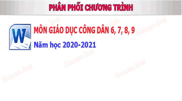 phan phoi chuong trinh giao duc cong dan nam hoc 2020-2021