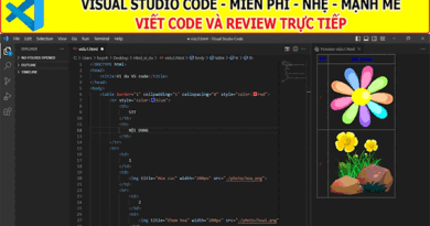 Visual Studio Code trình biên tập mã nguồn mạnh mẽ