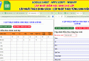 Google sheet Apps script | Cập nhật điểm lớp học – Theo danh sách lớp và Theo từng học sinh