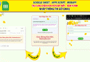 Web App Script Webapp | Hiệu ứng hoa rơi – Form nhập liệu Gửi nội dung đến email