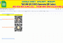 Google sheet | Generate QR Codes – Mã hóa nội dung Cell – Thêm hình ở giữa mã QR code