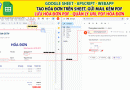 Tạo hóa đơn trên Google sheet – Gửi email đính kèm hóa đơn pdf – Quản lý url hóa đơn trên danh sách