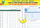 Google sheet Webapp|Giáo viên chủ nhiệm quản lý điểm, thống kê xếp hạng chia sẻ cho phụ huynh