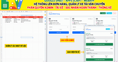 Hệ Thống Điều Phối & Quản Lý Đội Xe Thông Minh (Web App)