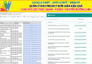 [Share Code] Biến Google Sheet thành Web App Tra Cứu Dự Án & Tài Liệu (Miễn Phí Hosting)