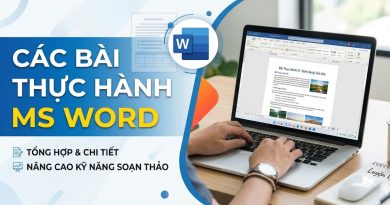 Bài tập thực hành Msword